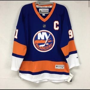 Reebok NHL NY Islanders #91 Tavares Hockey Jersey